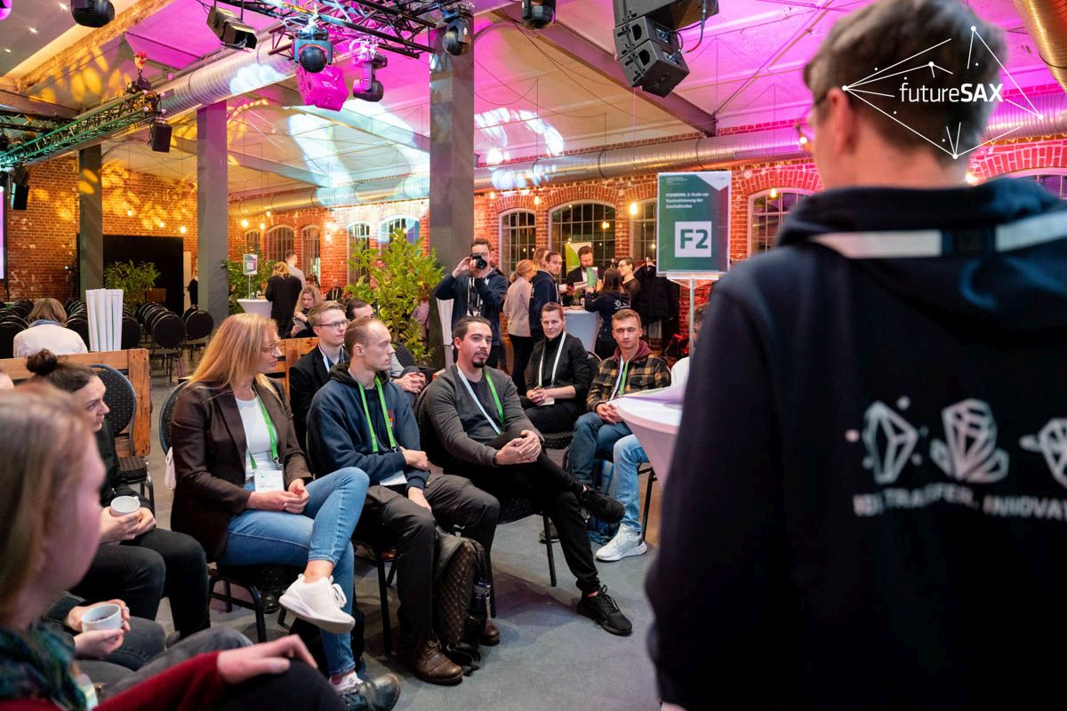 Diskussion auf dem Gründerforum